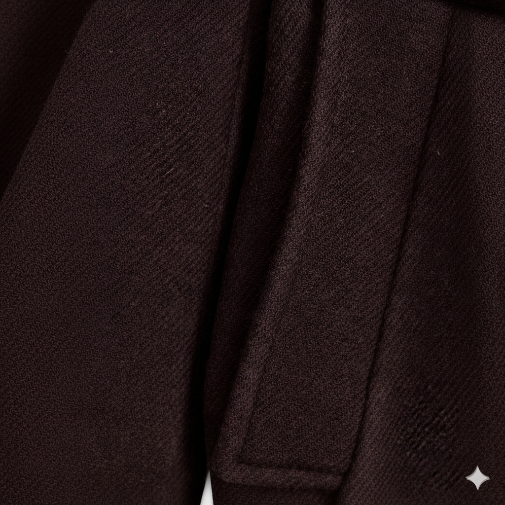 Lucerra™ | High-Neck Wool Belted Coat